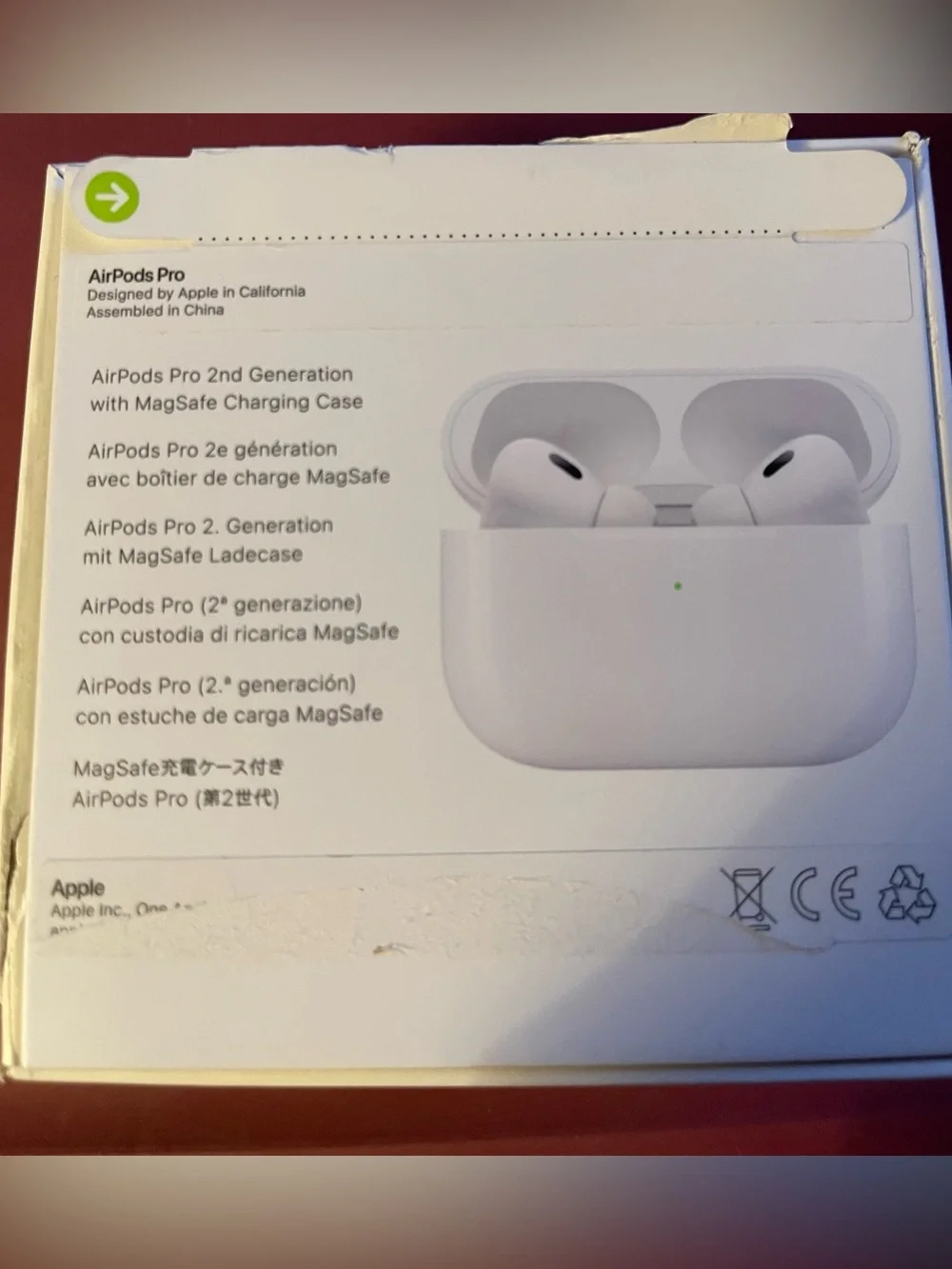 Apple Wireless In-Ear Earbuds with Silicone Tips